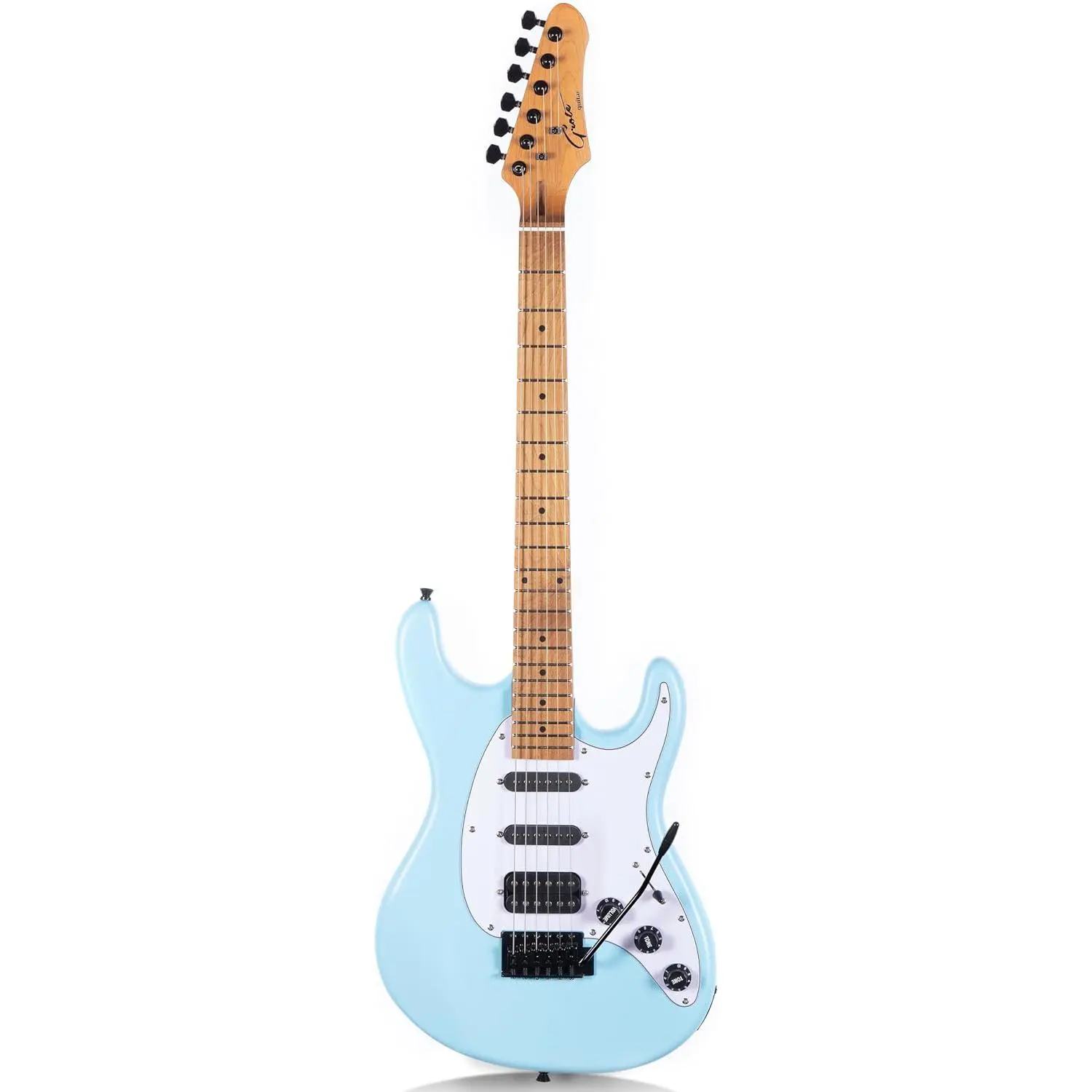 Grote Electric Solid Body Guitar Modern-GST For Beginners (Daphne Blue)
