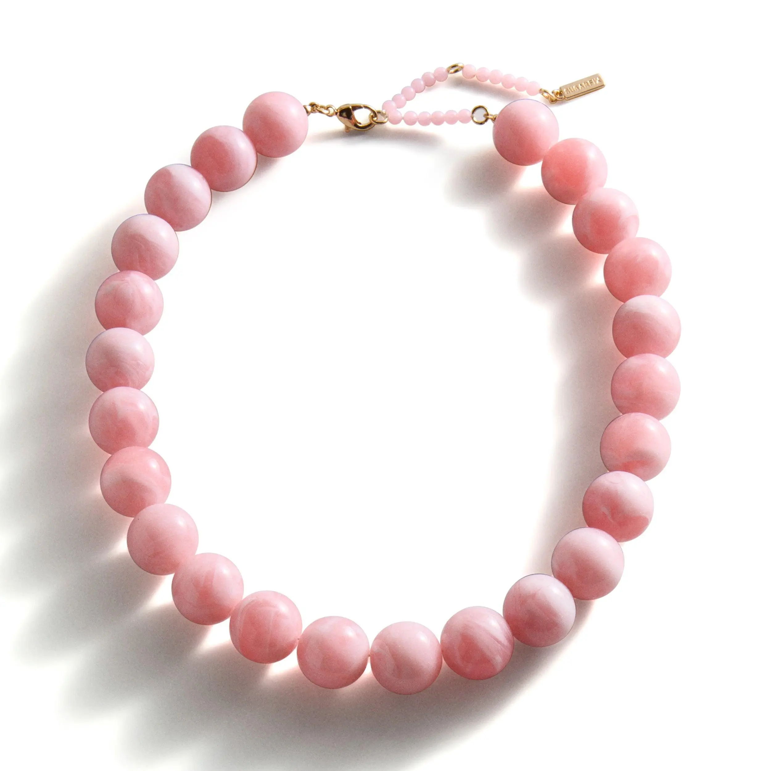 SUGARFIX by BaubleBar 18mm Beaded Necklace - Soft Pink