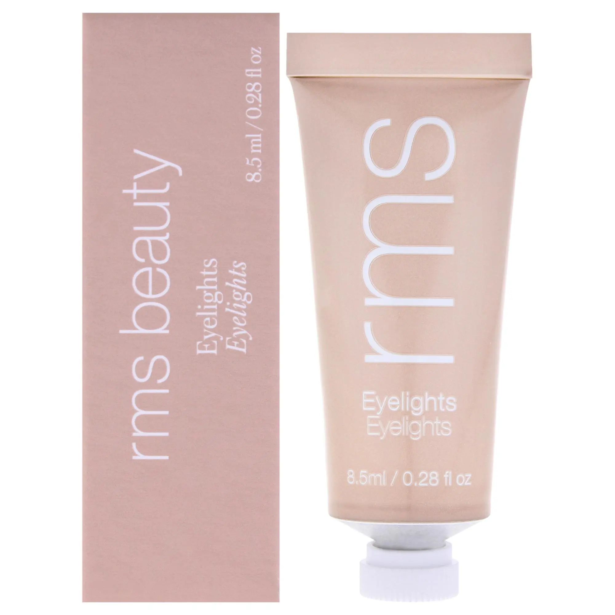 RMS Beauty Eyelights Cream Eyeshadow - Moondust Pigment for Women, 0.28 fl oz Single Tube
