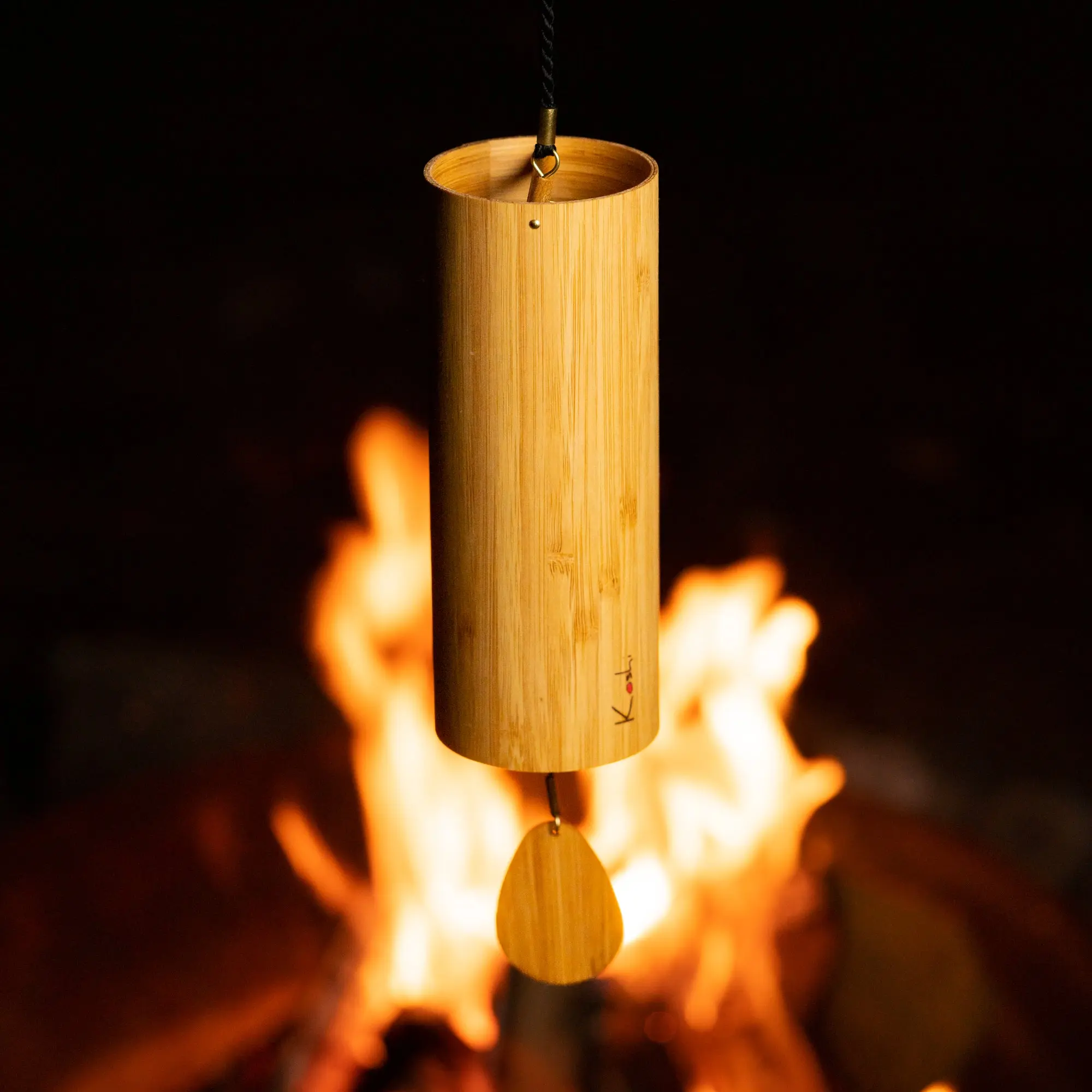 Koshi Chime Ignis in G Major Handcrafted Bamboo Wind Chime for Meditation & Sound Healing