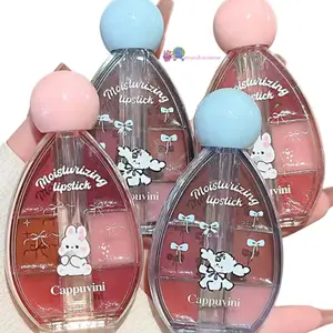 Six - Shade Mirror Lip Tint Palette