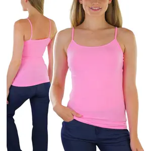 Women's Layering Cami Top w/Adjustable Spaghetti Straps Tank