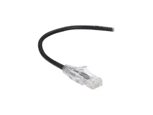 BLACK BOX C6APC28-BK-02 CAT6A 500-MHZ STRANDED ETHERNET PATCH CABLE - UNSHIELDED (UTP), CM PVC, SNAGLESS