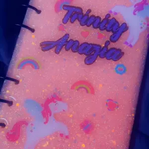 Personalized a6 notebook