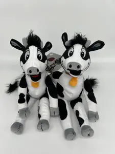 Herd of 2 Beaker The Cow Plush Toy for Kids cow  plush