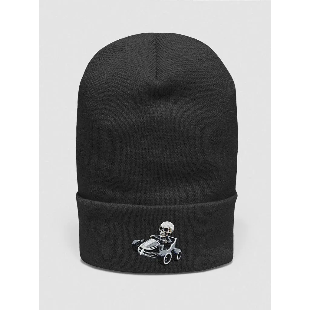 Skeleton Racer Beanie