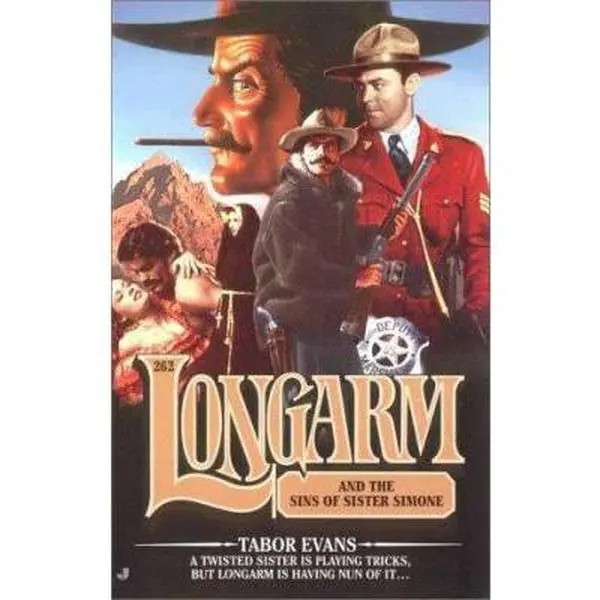 USED-Longarm and the Sins of Sister Simone (Longarm #262) by Tabor Evans (Unknown)
