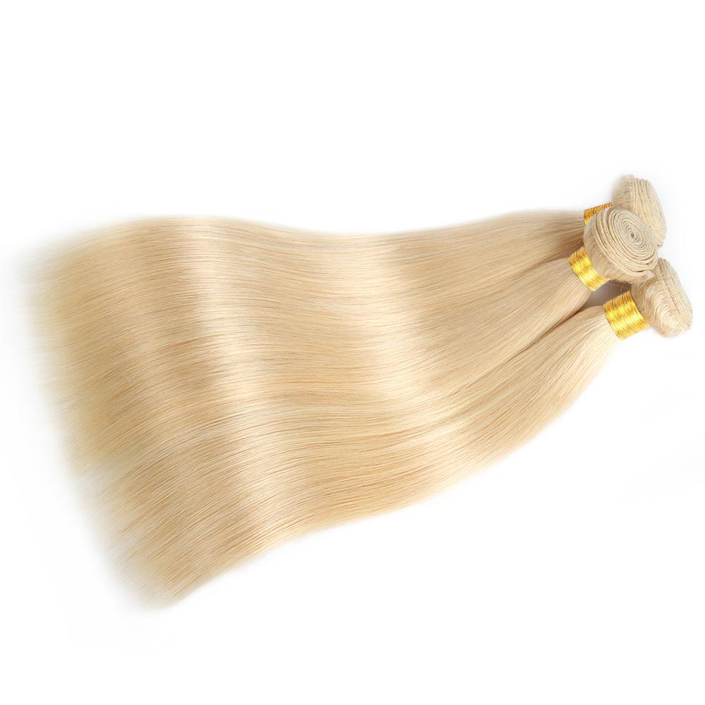 Glulaze 613 Blonde Bundles Of Human Hair Body Wave Human Hair Bundles Straight Hair Bundles Brazilian Hair SpringStatements