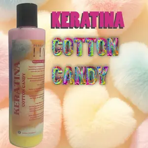 Keratina Cotton Candy Hair Treatment - Repairing Treatment for Dry Ends Haircare Hydrate Biotin Fragrance Moisturize