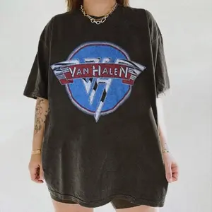 Van Halen 1984 Concert Shirt Eddie Van Halen Guitar Tee
