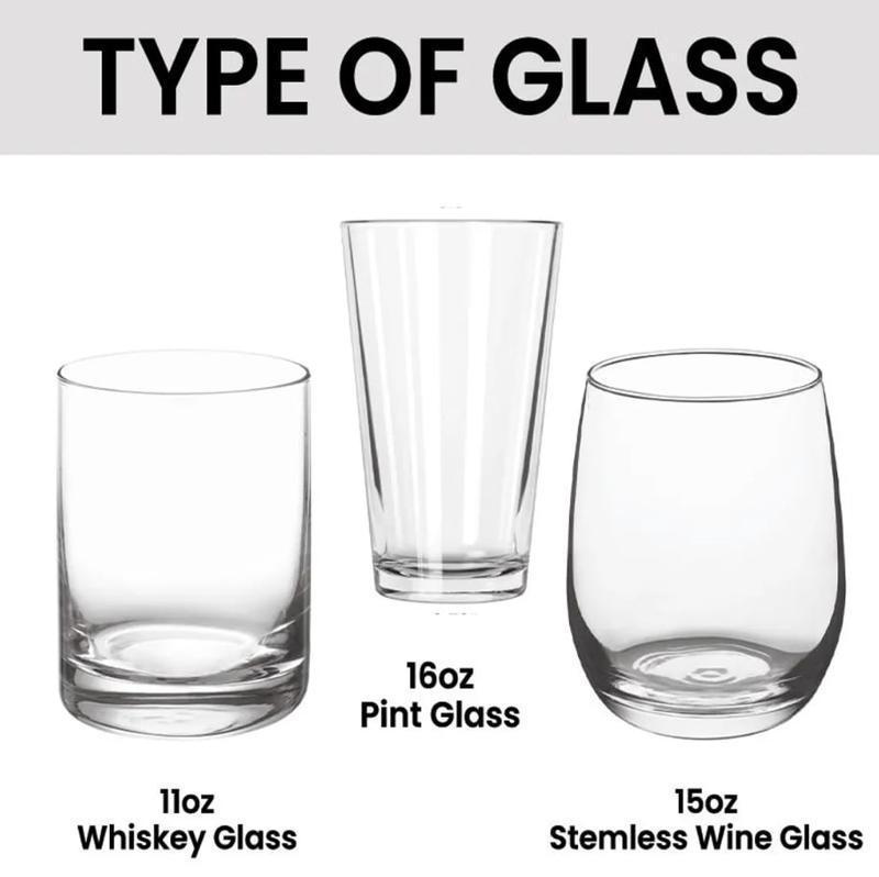 Thanks for being my brother Custom Whiskey Glass – High Quality Engraved Handwriting, Personalized Couple Gift, Decorative Drinkware