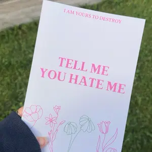 Tell Me You Hate Me Anger Journal with Fun Prompts for Venting Emotions and Coping