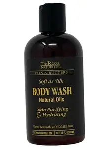 Chocolate Body Wash | Soft as Silk | Skin Purifying & Hydrating | Warm, Sensual Chocolate Scented | 8.5 oz