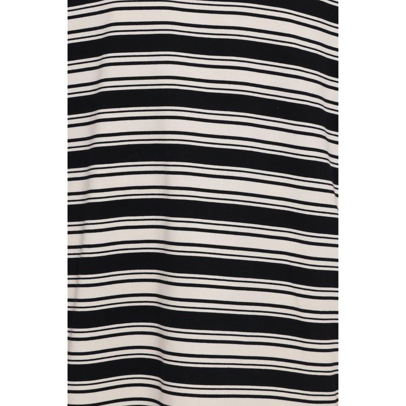 Zestora Tee - Black Ivory Stripe