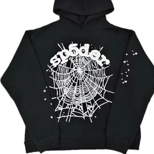 Sp5der OG Web Black Hoodie Streetwear Trendy Casual Unisex Mens Brand New