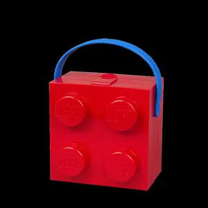 Room Copenhagen - Storage  Box With Blue Handle, Bright Red  [Collectible Figurine/Statue/Bust] Red, Brick