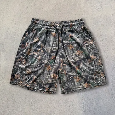 Men Women Fitted Casual Summer Camouflage Shorts Short Pants Drawstring Waistband Shorts Drawstring Design Fit All Seasons Breathable Mesh Shorts Gift Ideas