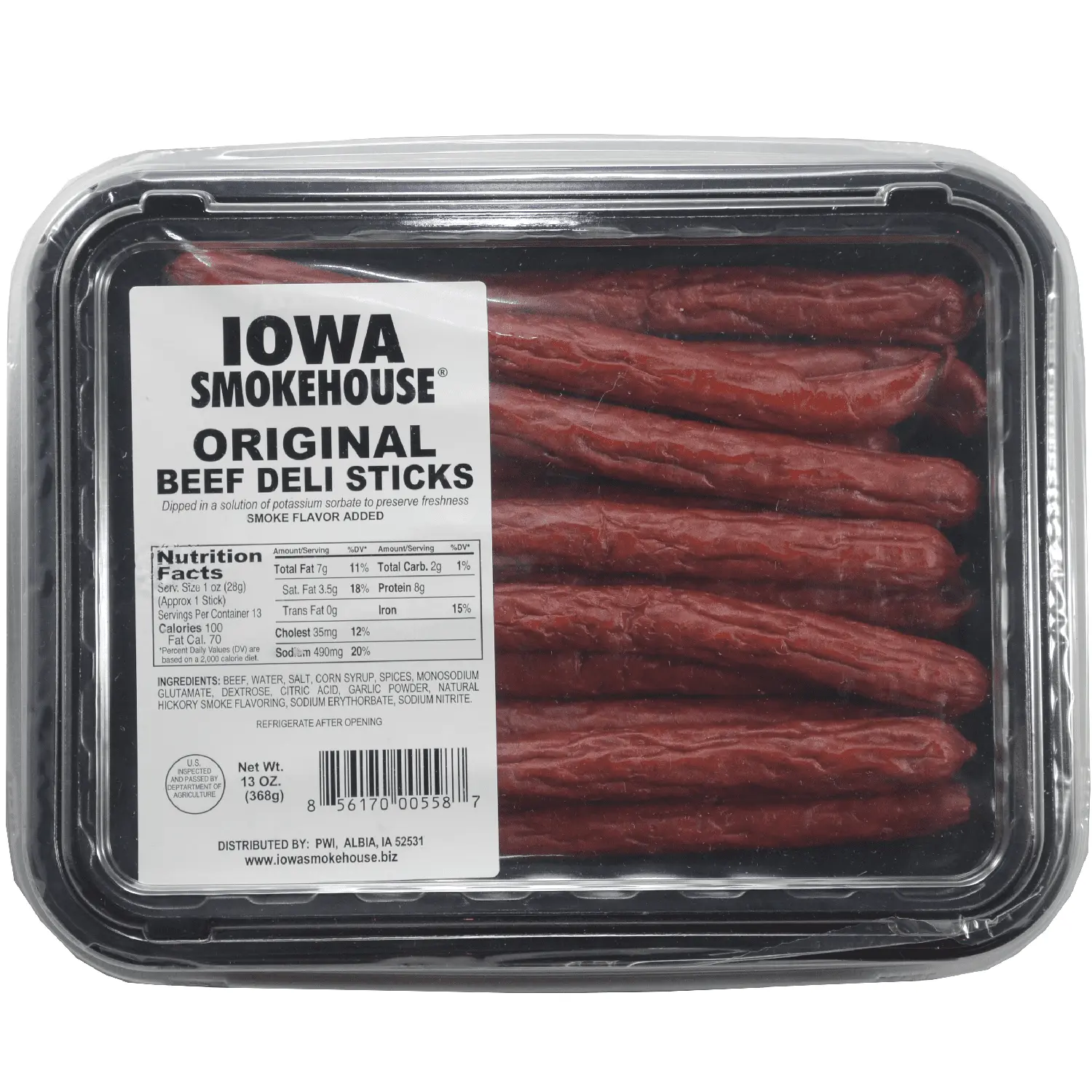 13 oz Beef DELI Sticks Original 13 oz Beef DELI Sticks Original