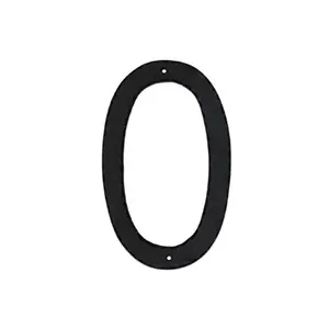 212 MAIN Aluminium Individual House Number Sign, 0-12 in Standard Modern Font, 12x6.5 in, for Home Improvement & Building Supplies