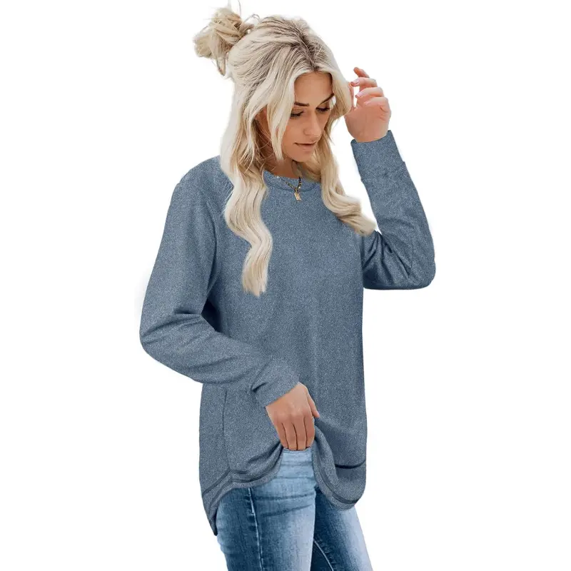 Sweatshirts for Women Crewneck Long Sleeve Shirts Tunic Tops for Leggings Fall Fashion Winter Clothing Sweatshirts for Women Crewneck Long Sleeve Shirts Tunic Tops for Leggings Fall Fashion Winter Clothing