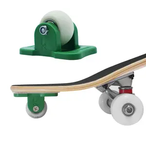 Wheele PRO - Professionally Designed Skateboarding Training Wheel for Easy and Safe Balance and Manual Training - Start today! Green