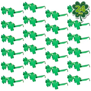 St Patrick’s Day Shamrock Glasses