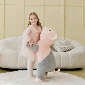 IKASA Giant Fragrant Pig Stuffed Animal Plush Toy, Big Large Jumbo Soft Toys,30" Huge Size Cute Fluffy Plushy Oversized Plushie,Gifts for Kids Girlfriend Boys