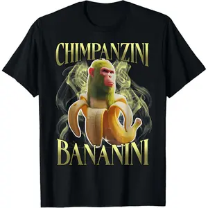 Chimpanzini Bananini - Italian Brainrot Meme T-Shirt