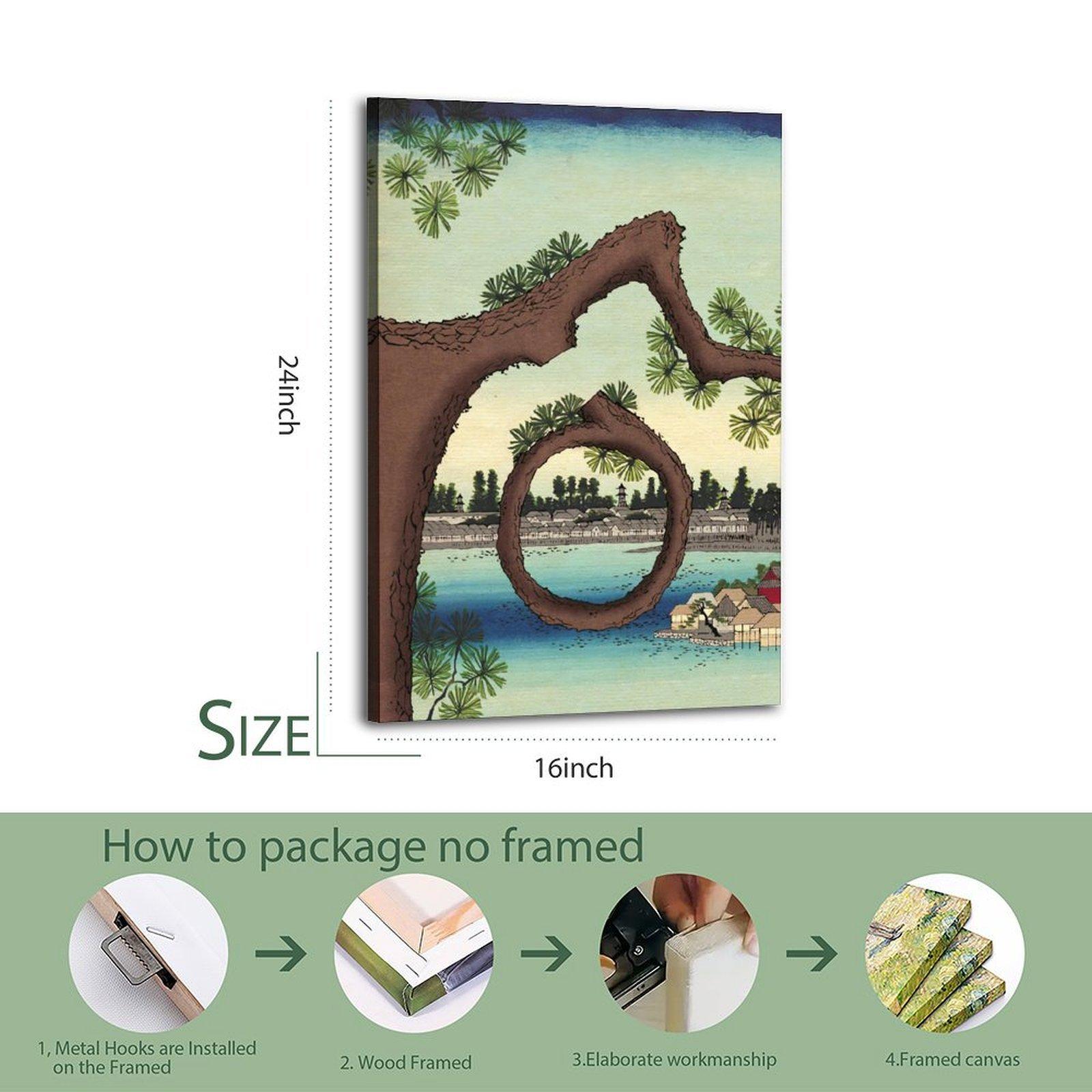 Vintage Poster Japan Ukiyo-e Style Illustration (12) Poster Decorative Painting Canvas Wall Art Picture Print Modern Family Bedroom Decor