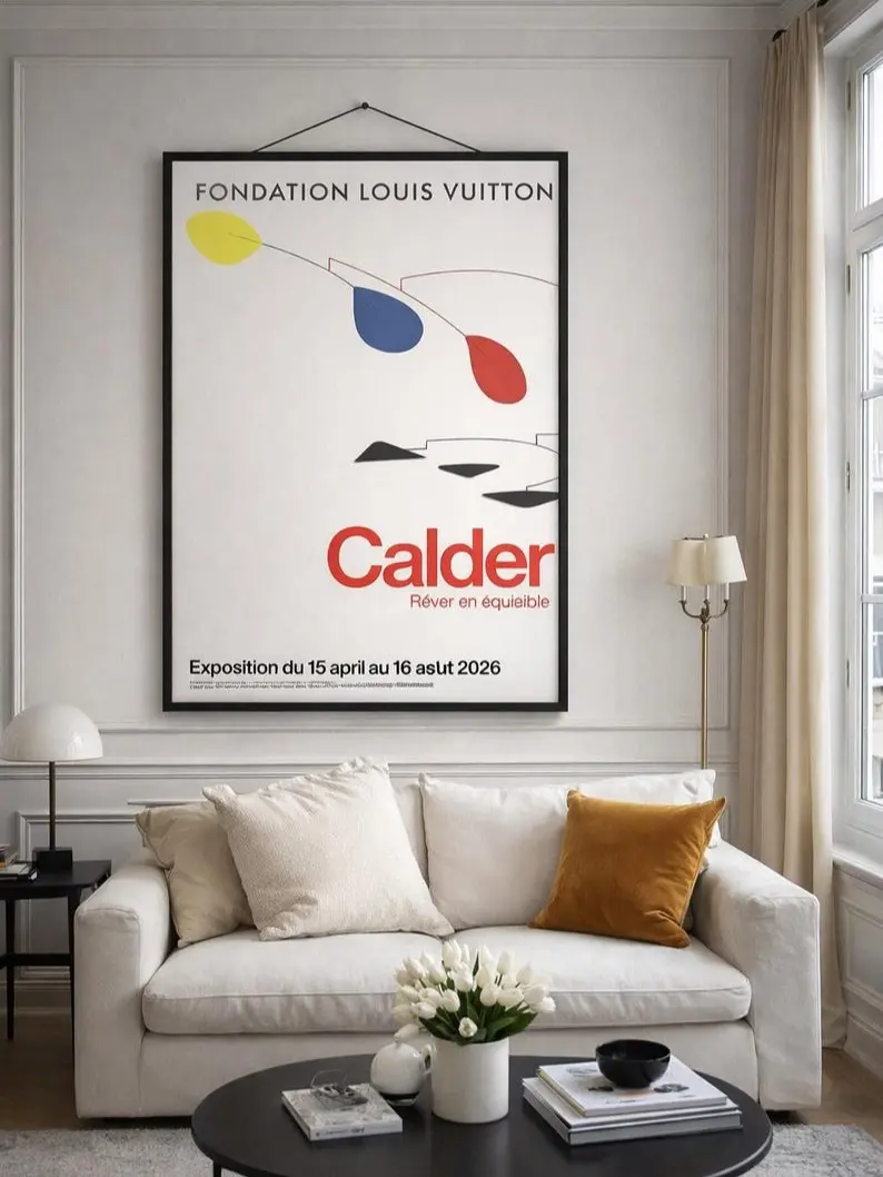 Alexander Calder Exhibition Poster 2026