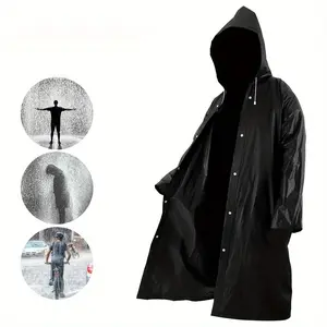 New Waterproof Rainproof Raincoat for Adults, Travel Fashion Outdoor Portable Lightweight Reusable Rain Poncho, Durable & Stylish Rain Gear