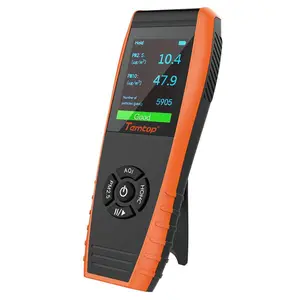 Temtop LKC-1000S+ 2nd AQI Monitor Professional PM2.5 PM10 HCHO TVOC Air Quality Detector Data Export
