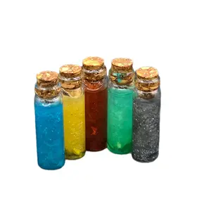 PNW Raven's Curiosities Homemade Mini Spell Jars in Vibrant Colors - Ideal for Halloween Cosplay D&D Home Decor