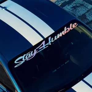 Letter Decal Car Sticker, Waterproof Non-fading Vinyl Windshield Sticker, Sticker for Cars, Unique Gift, Car Exterior Decoration Accessories, Car Decals, Decals Stickers