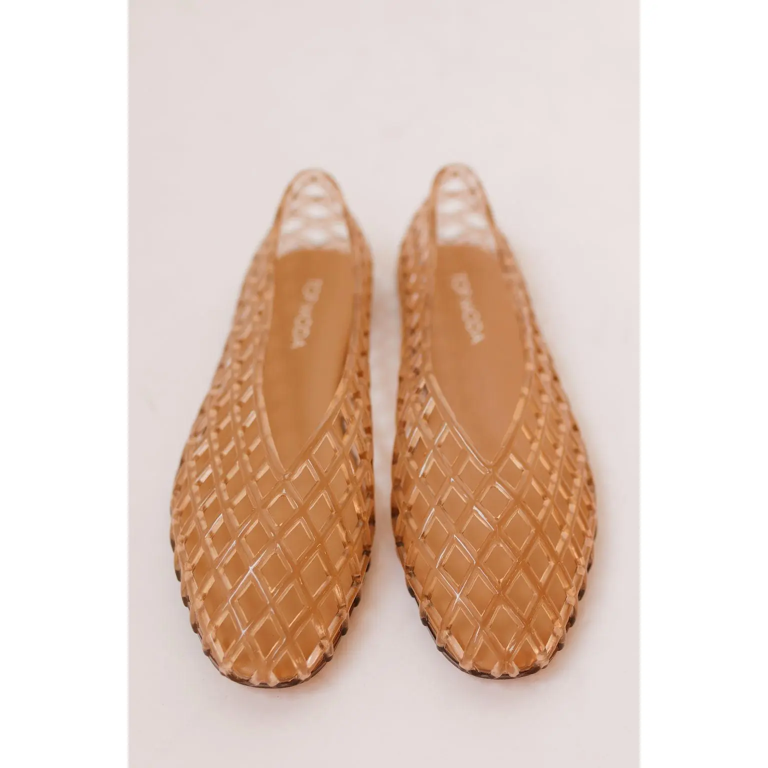 ashley jelly flats