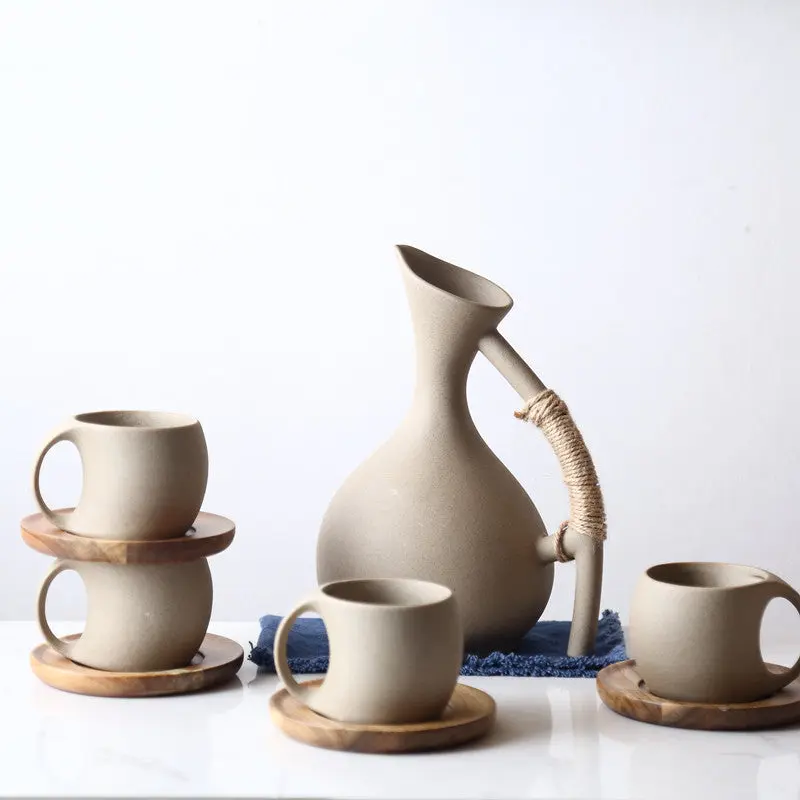 Modern Pottery Cold Kettle Set