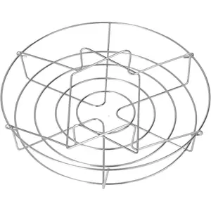 Stainless Steel Canning Rack, Rustproof, Anti-scald, Foldable, Contoured Steel Handles