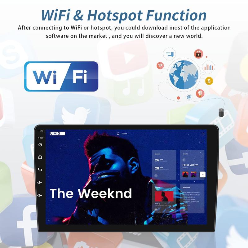 5G WiFi Car Stereo for Honda Civic 2012 2013 2014 2015 [2+64G] with Wireless Carplay & Android Auto, 9 Inch Touch Screen Car Radio Bluetooth GPS Navigation DSP FM SWC for Honda Civic Radio