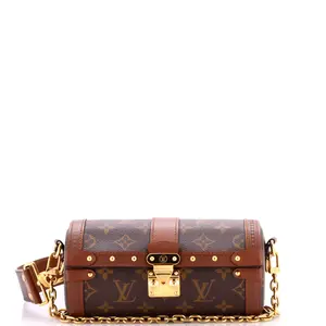 Pre-owned Louis Vuitton Canvas Coated Shoulder Bags Papillon Trunk Bag Monogram Canvas by Rebag