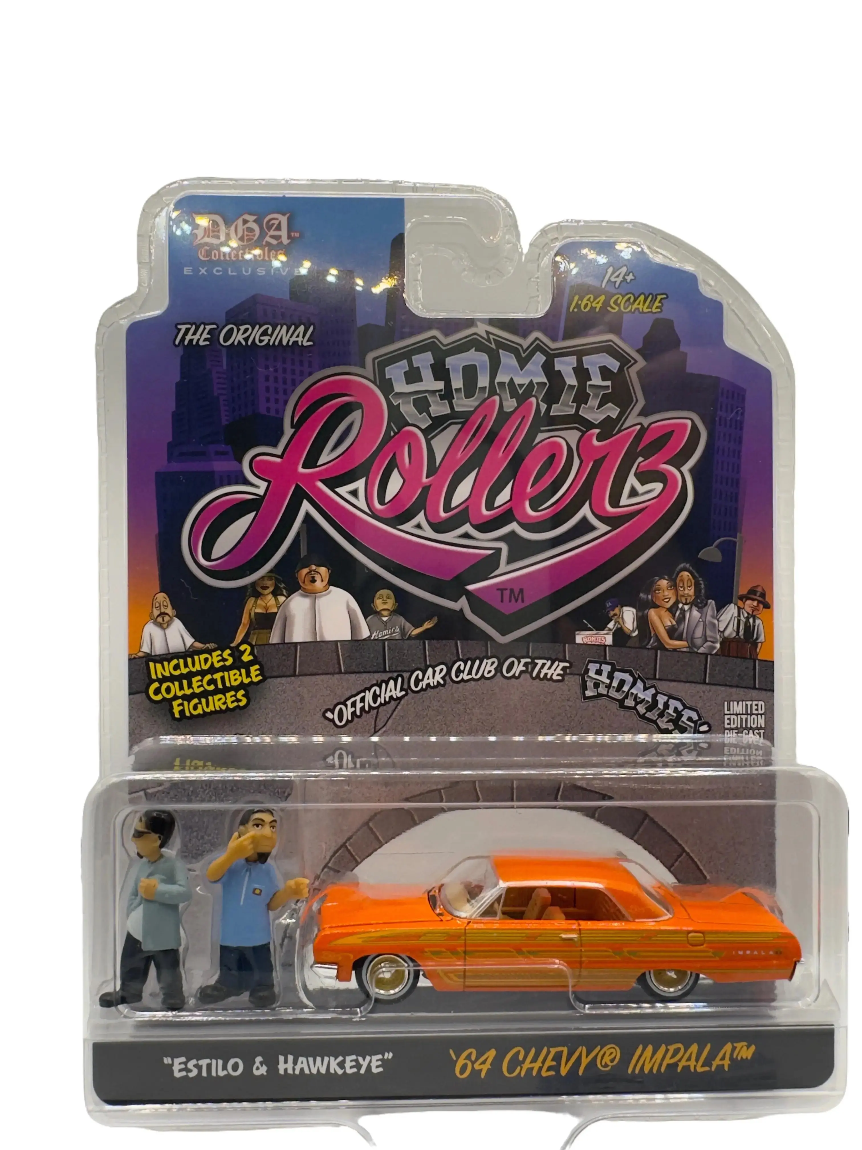 DGA x Greenlight Homie Rollerz 1964 Chevrolet Impala Hard Top