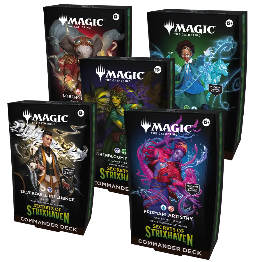 Secrets of Strixhaven Commander Deck - Preconstructed Commander Deck - Magic The Gathering
