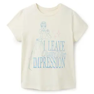 Disney Store Cinderella ''I Leave Quite the Impression'' T-Shirt for Women