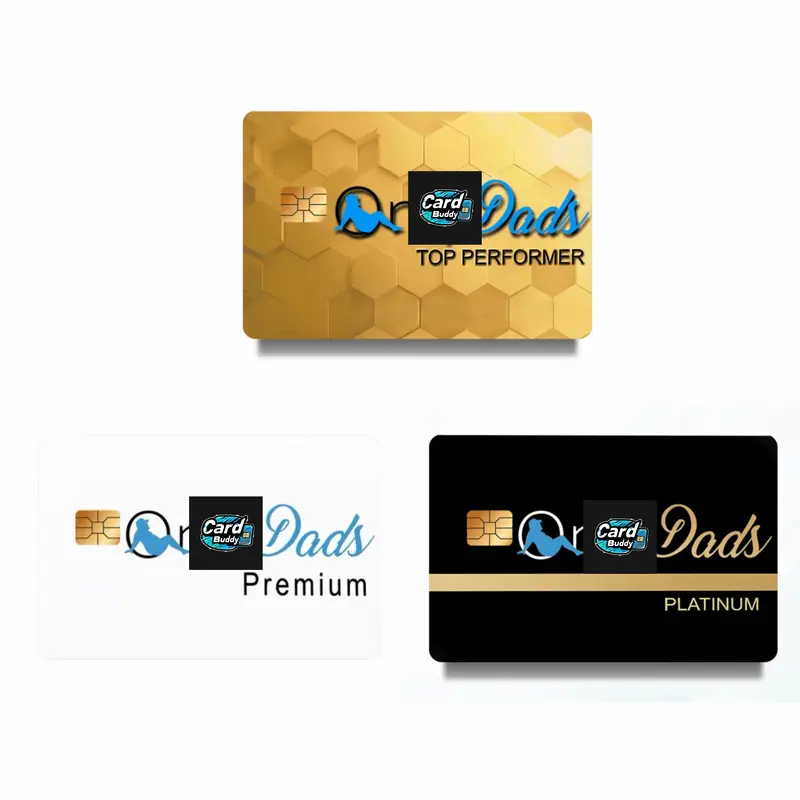 OnlyDads Interesting Premium Card Skins - Stylish and Protective Credit Card Stickers