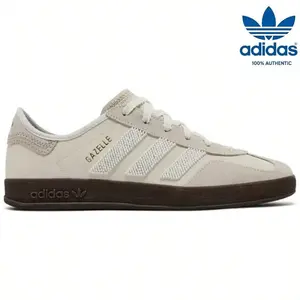 Adidas Originals Men's Cream CLOT X Gazelle Indoor Sneakers, IH3719 (No Box)