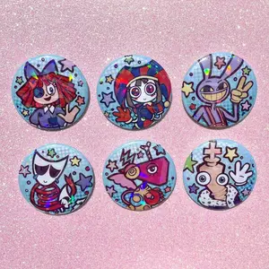 Digital Circus Button Pins!