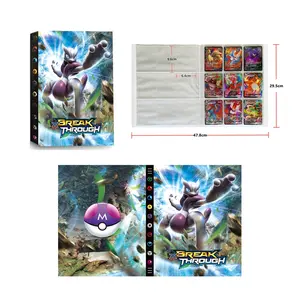540Pcs Card Book Nine Palace Grid Trading Card Album Pok é mon Card Album Large Capacity Game Card Collection Anime Pok é mon Card PP Storage Bag