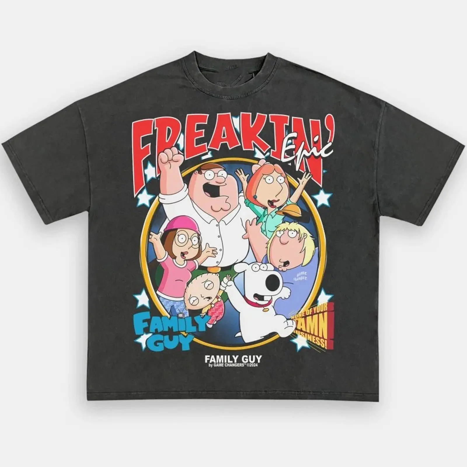 Family Guy Peter Griffin Adult Animated Comedy Vintage Graphic Shirt HY7113
