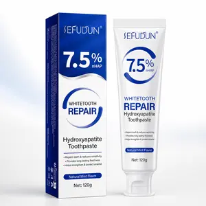 Say Goodbye to Sensitive Teeth 7.5% Hydroxyapatite Toothpaste for Stronger Enamel & Brighter Smile