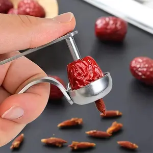 2pcs Kitchen gadget, handheld fruit pitter