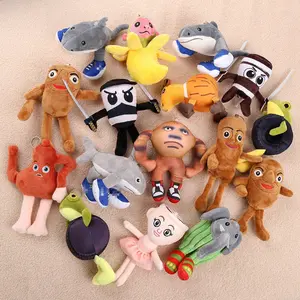 Cute Shark Plush Toy with Sneakers - Soft Stuffed Doll for Sports & Ocean Fans